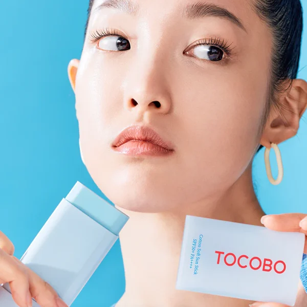 Cotton Soft Sun Stick SPF50+ PA++++ - TOCOBO - Imagen 3