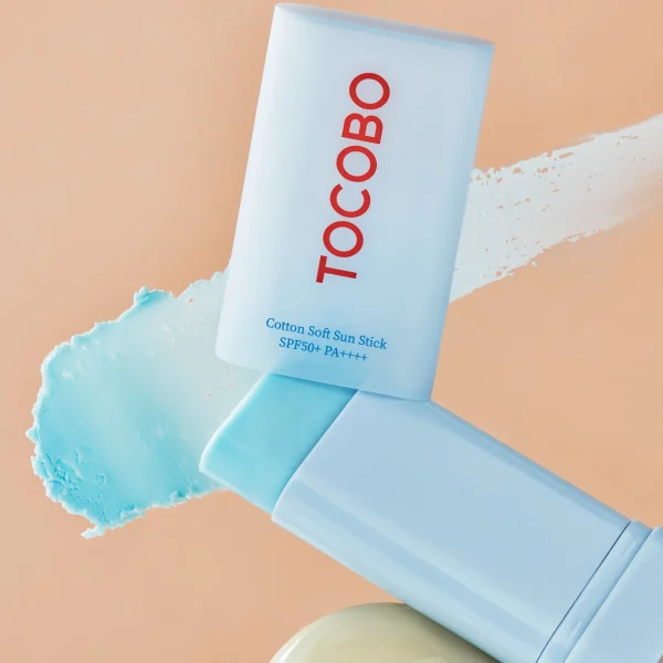 Cotton Soft Sun Stick SPF50+ PA++++ - TOCOBO - Imagen 5