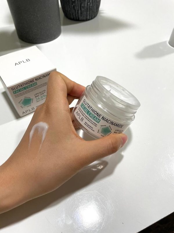 Glutathione Niacinamide Facial Cream - APLB - Imagen 3