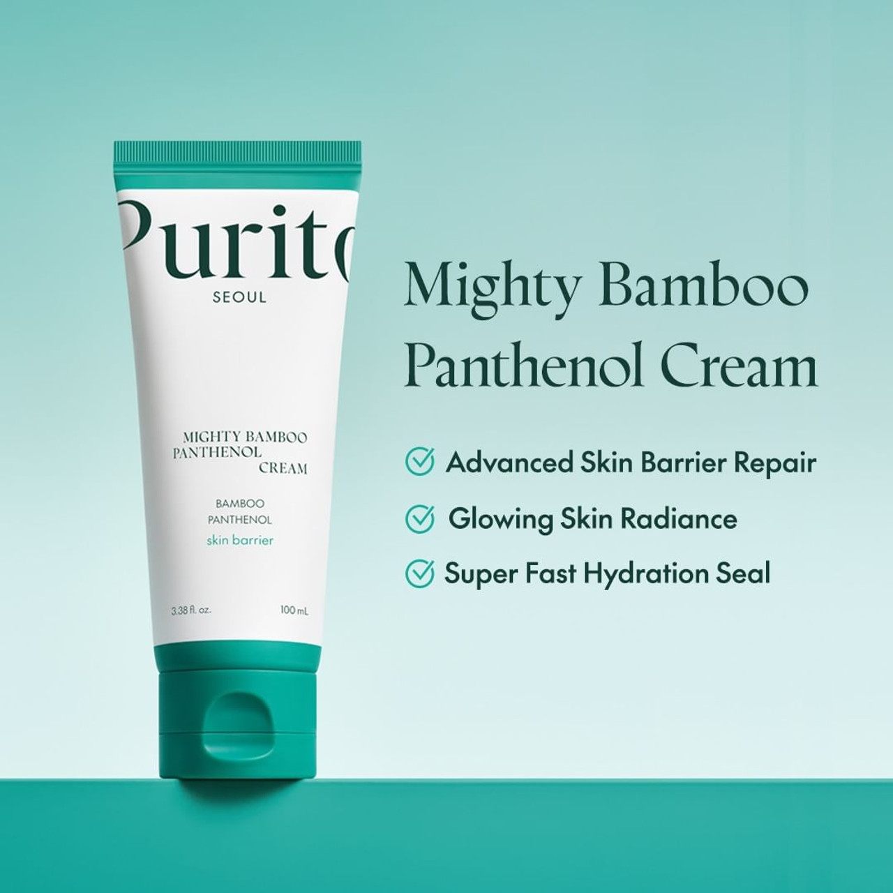 Mighty Bamboo Panthenol Cream - PURITO - Imagen 4